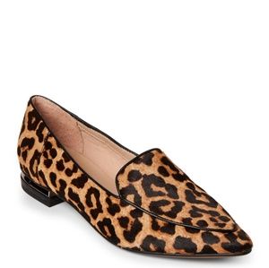 NWOT Franco Sarto Leopard Loafers